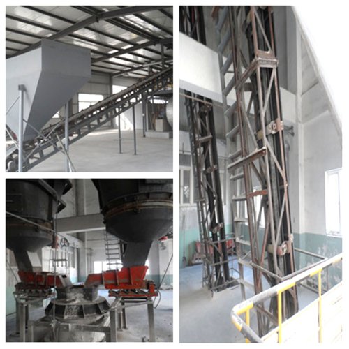 Auxiliary equipment of water glass furnace